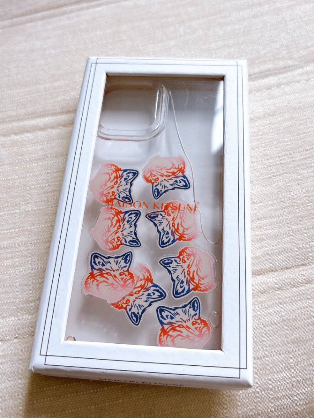 MAISON KITSUNE IPHONE 12 PRO CASE